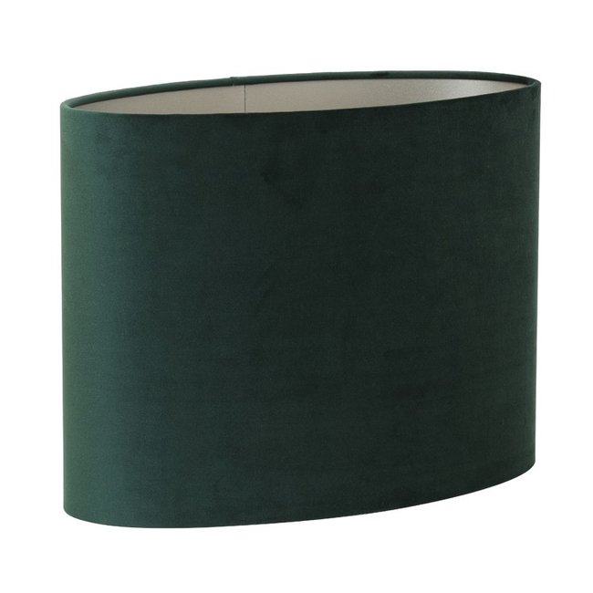 Light en Living Kap ovaal recht VELOURS dutch green - Diverse maten