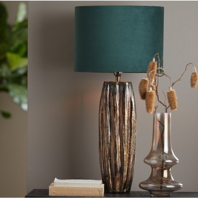 Light en Living Kap ovaal recht VELOURS dutch green - Diverse maten