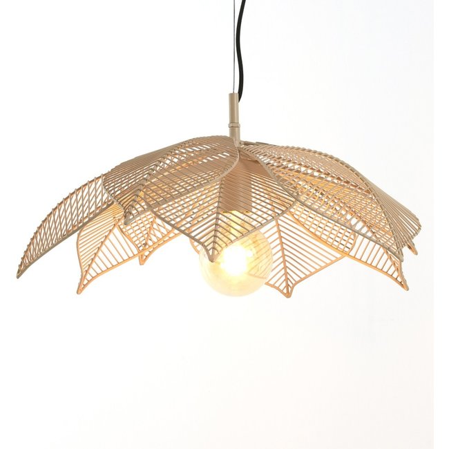 Light en Living Hanglamp Ø54x24,5 cm PAVAS mat beige