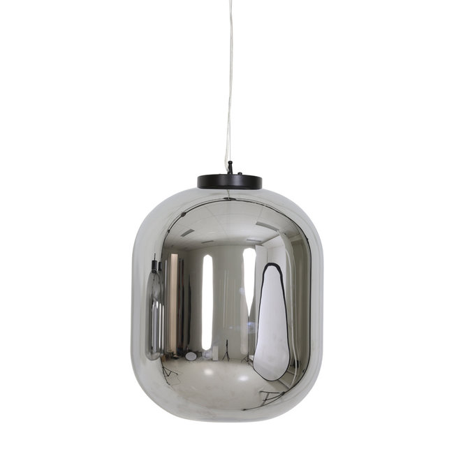 Light & Living Hanglamp JULIA Glas Smoke