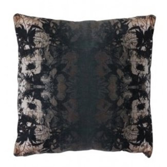 Light en Living Kussen 50x50 cm RORSCHACH velvet groen dessin