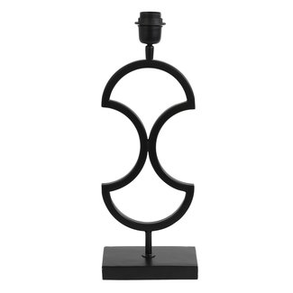 Light en Living Lampvoet 17,5x11x43 cm RIAVA mat  zwart