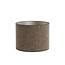 Light en Living Kap cilinder SAVERNA  donker bruin - diverse afmetingen