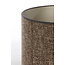 Light en Living Kap cilinder SAVERNA  donker bruin - diverse afmetingen