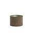 Light en Living Kap cilinder SAVERNA  donker bruin - diverse afmetingen