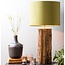 Light en Living Kap cilinder 40-40-30 cm VELOURS olive green