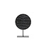Light en Living Ornament op voet PERSEGA zwart 26 x 7,5 x 37 cm