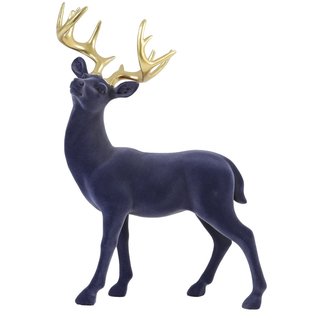 Light & Living Ornament 25x10x36 cm DEER petrol