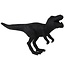 Light en Living Ornament T­-REX Zwart groot