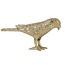 Light en Living Ornament 19x5x11 cm BIRD goud