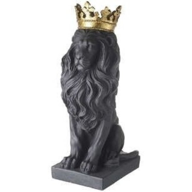 Parlane Ornament  Lion KING  zwart/goud