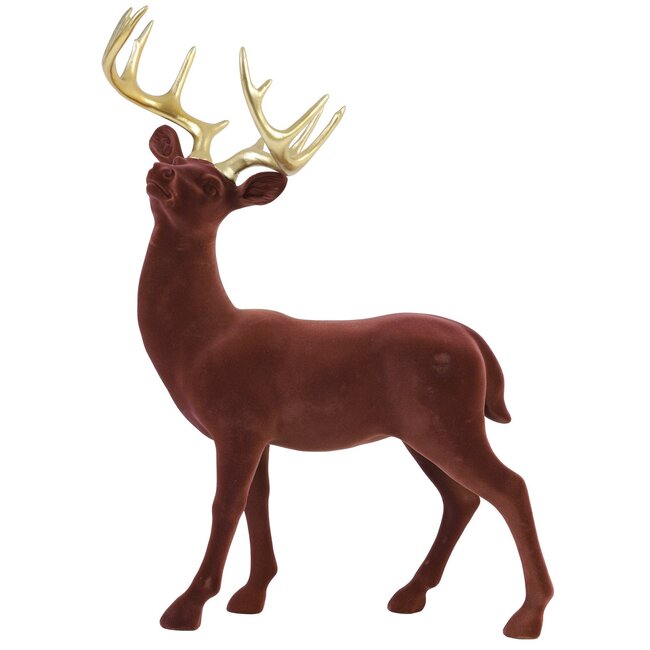Light en Living Ornament 38x19x52 cm DEER rood