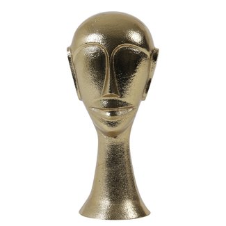 Light en Living Ornament 10,5x10x22,5 cm HEAD goud
