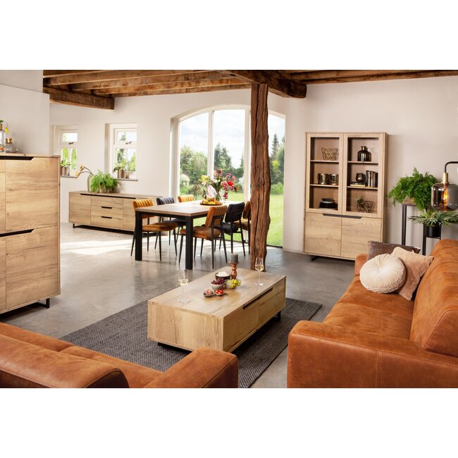 WoonMax Bijzettafel Puerto Natur showroommodel