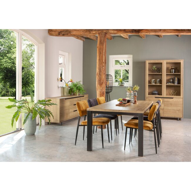 WoonMax Barkast Puerto Natur 4 deurs showroommodel