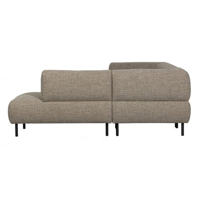 Woood Lloyd Hoekbank Rechts Grof geweven Bruin melange