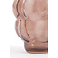 Light en Living Vaas Ø16,5x19 cm OWL glas donker bruin