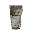 Light en Living Vaas Ø17,5x30 cm DOURO smoke glas
