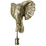 Light & Living Wandlamp 35x13x36 cm ELEPHANT licht  goud