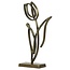 Light en Living Ornament op voet 24x8,5x45 cm TULIPANU antiek brons