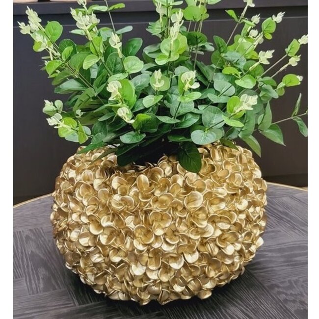 Light en Living Vaas deco Ø38x23 cm PHYLIA goud