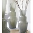 Light en Living Vaas TROSMU glas  grijs-groen - 2 maten
