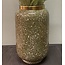 Light en Living Vaas deco Ø18x30 cm CHOW groen/wit-goud