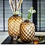 Light en Living Vaas CARINO glas bruin