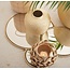 Light en Living Plateau DALENA glas goud - 2 maten
