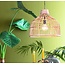 Light en Living Hanglamp Ø48x43 cm POCITA rotan naturel L