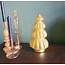 Light en Living Tafellamp LED Ø15x28 cm TREE glas mat  okergeel