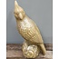 Light & Living Ornament Bird  17x12x32 cm shiny olive green