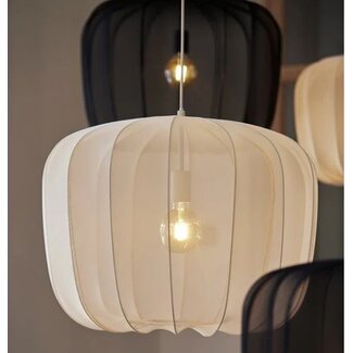 Light en Living Hanglamp Ø60x45 cm PLUMERIA zand