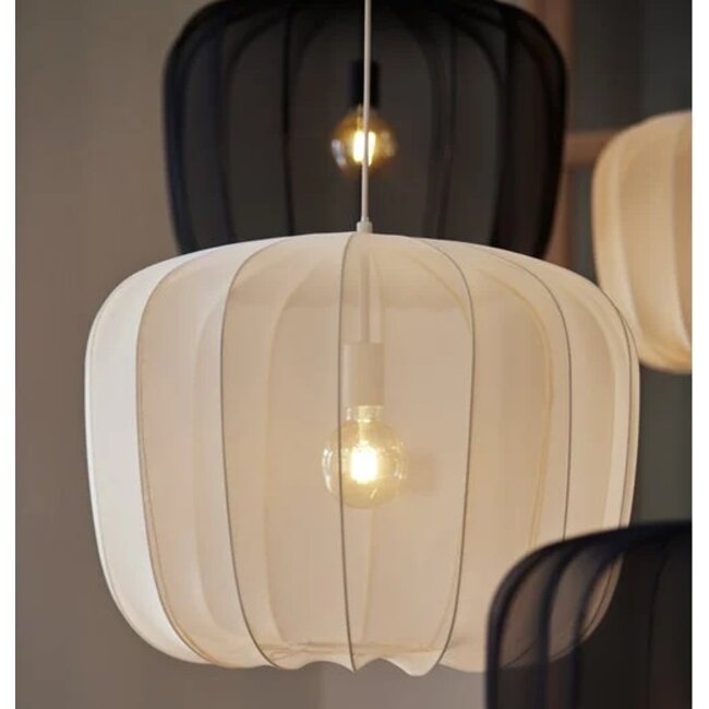 Light en Living Hanglamp Ø60x45 cm PLUMERIA zand