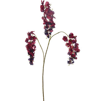 Pure Kunsttak Blauwe regen 87 cm Burgundy