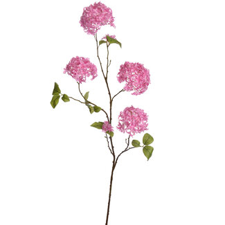 Pure Kunsttak Hortensia groot 110 cm roze