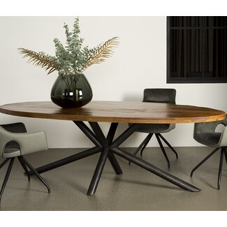 Tower Living Eettafel Selva mango ovaal - 200, 220 of 240 cm