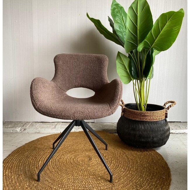 Tower Living Eetkamerstoel Campo Teddy - Diverse kleuren