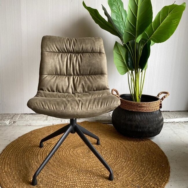 Eettafelstoel 295  groen showroommodel