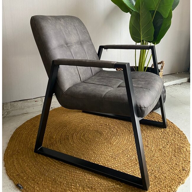 Le Chair Fauteuil Toro antraciet