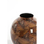 Light en Living Vaas deco Ø26x27 cm MILOS bruin-licht bruin