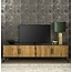 Tower Living Tv meubel Felino Teak 4 deurs - Showroommodel