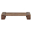 Woood Cuno Salontafel Laag Hout Donkerbruin