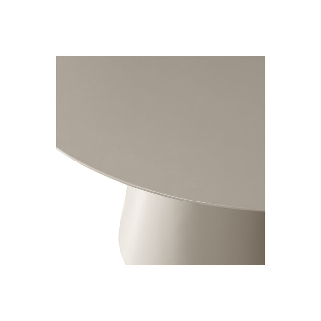 Woood Jorre Eettafel Mdf Antique Beige Ø120cm