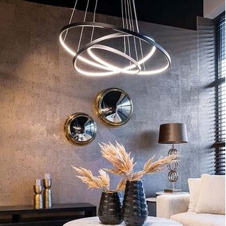 Richmond Interiors  Hanglamp Amira black (Zwart)