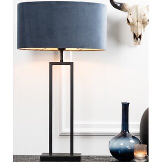 Light en Living Lampvoet 20x10x55 cm SHIVA mat zwart