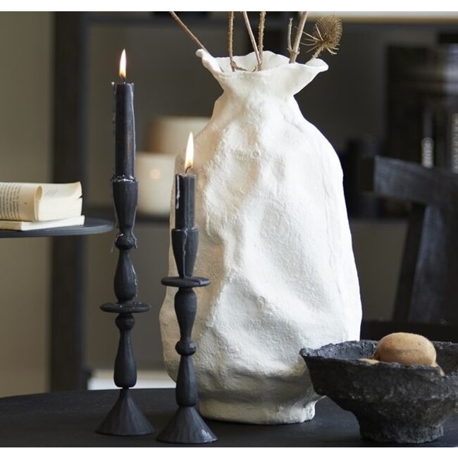 Light en Living Kandelaar Ø7x28,5 cm CASANDRA mat  zwart