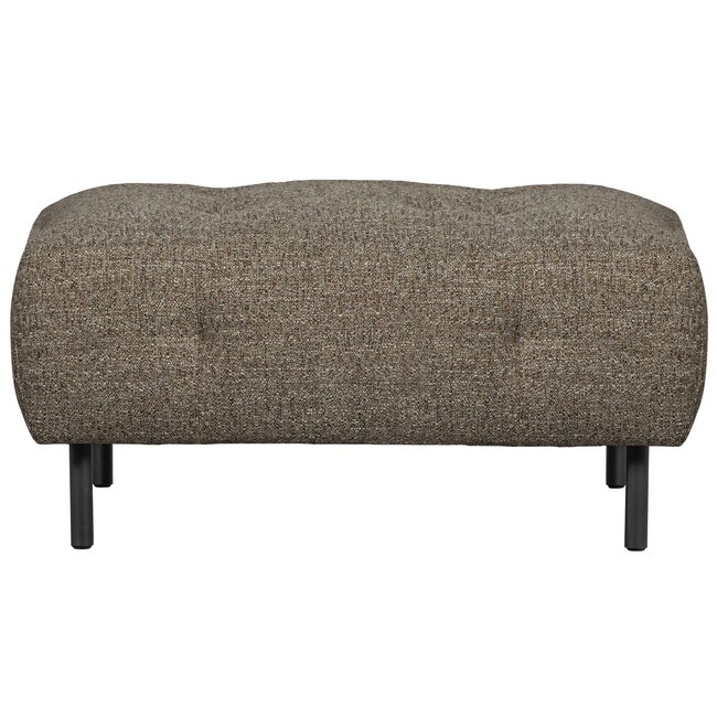 Woood Lloyd Hocker Grof Geweven Donkerbruin Melange