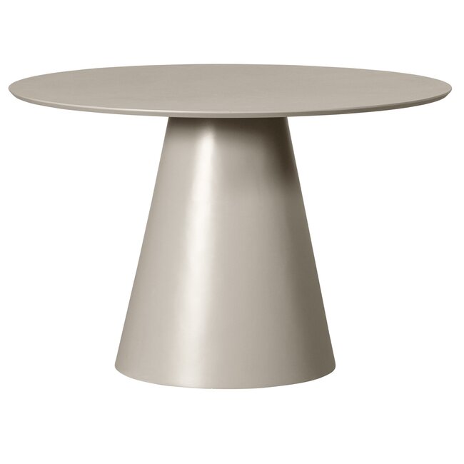 Woood Jorre Eettafel Mdf Antique Beige Ø120cm