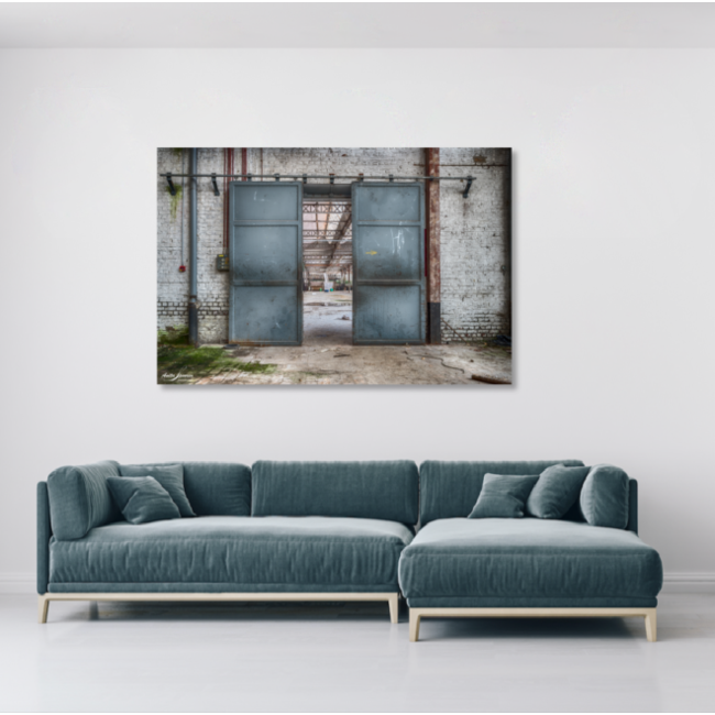 Urban Cotton Wandkleed Spinning Doors - L